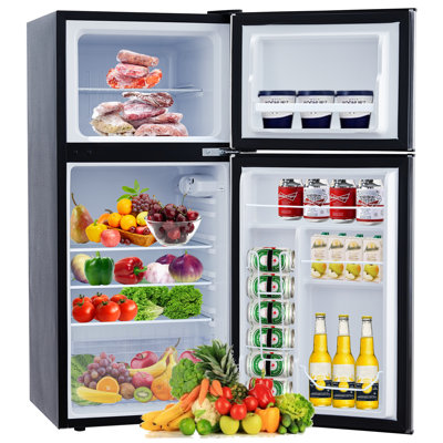 Euker 20 45 Cubic Feet Top Freezer Refrigerator