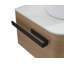 Meuble-lavabo flottant 36 po avec lavabo vasque et porte-serviettes 36 po-624571321-624571322