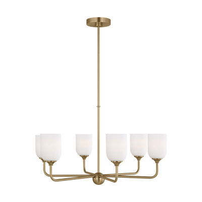 Emile Large Chandelier from Generation Lighting 