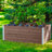 Urbana Keyhole Composting Raised Garden Bed-48371126-48372324