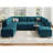 Neemi Modular and Standard U-Shaped Sectional with Storage -464067101