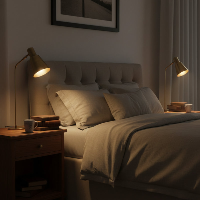 Lampe de bureau réglable en métal 20 po Arrington, Rétro