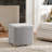 18.5" Wide Modern Square Boucle Upholstered Ottoman-1221993707