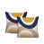 Yellow/Navy Blue/Beige