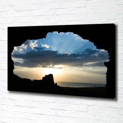 Sunset - Wrapped Canvas Print