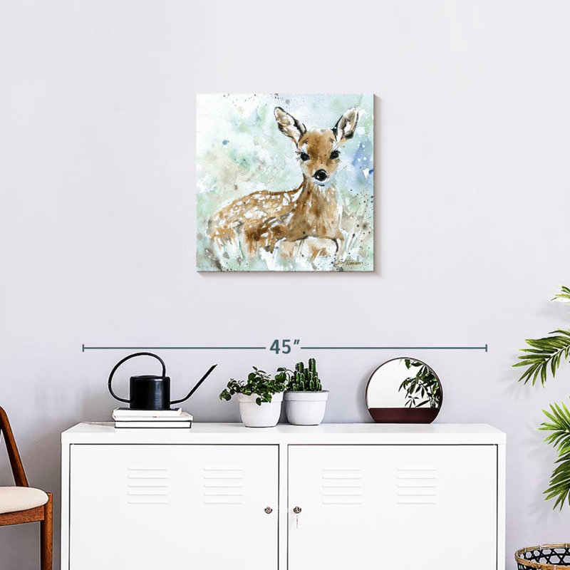 Forest Fawn, 20" H x 20" W