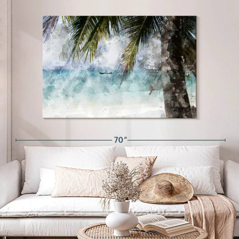 Gillard Palm Tree Abstract, 34" H x 51" W