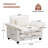 Experience Ultimate Softness with Our Luxurious Oversized Premium Chenille Armchair and a Half, Complete with Accent Pillow and Removable Cushions-90538902