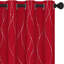 Senath Dotted Line Foil Printed Room Darkening Thermal Curtains-1780168058-1780168032