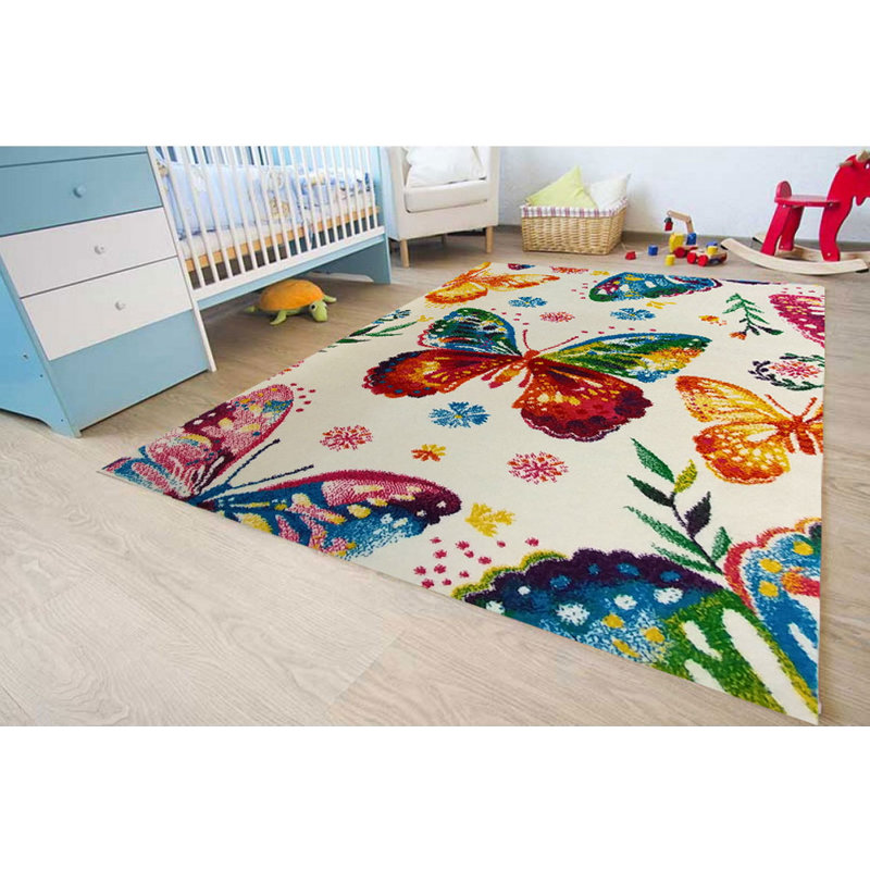 Tapis de chambre d'enfant Andy, Rectangle 3 pi 11 po x 5 pi 3 po
