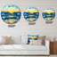Horloge murale nautique et côtière Morning Light On The Ocean Waves I-60187850