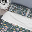 Fleurs colorées - Ensemble de housse de couette floral - Polyester en microfibre