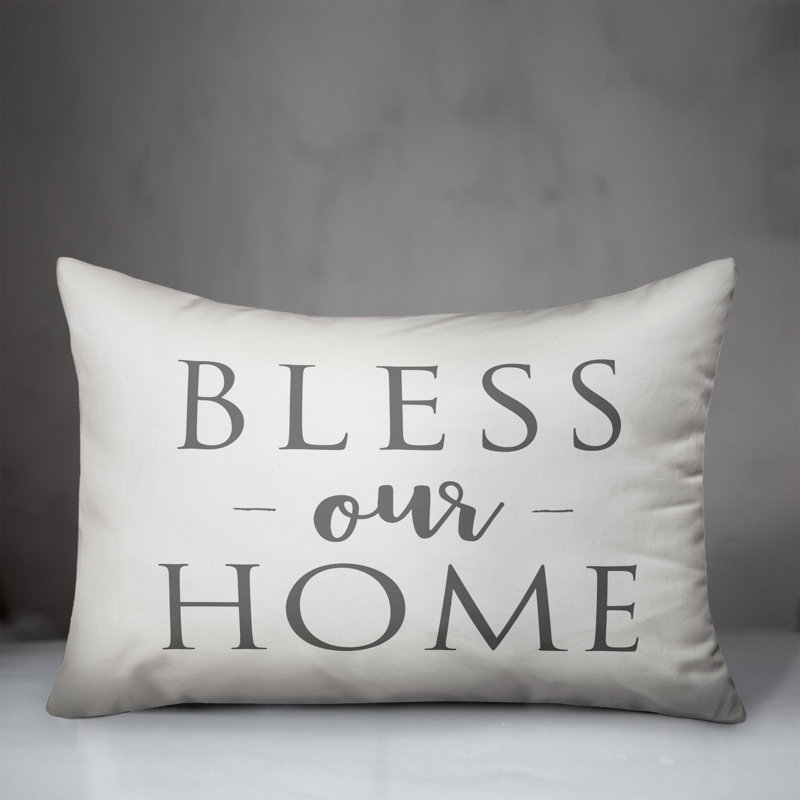  Coussin lombaire intérieur / extérieur Bless Our Home, Pas de bourre