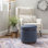 Repose-pieds en sherpa Thurleigh