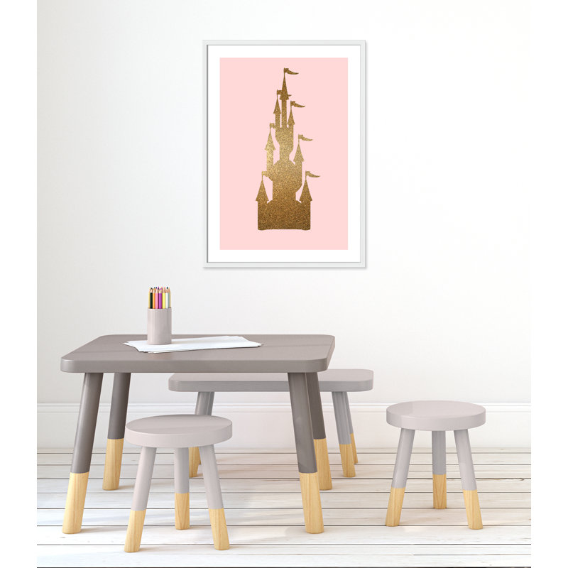 Fairytale 1, impression sur papier, H 35,5 po x l 25,5 po x P 1,19 po, Encadré de boîte blanc