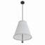 Luminaire suspendu conique à 3 lumières Erasme