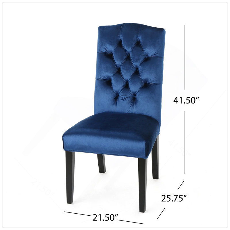 HARRIET TUFTED DINING [SET OF 2 PCS]