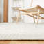 Tapis gris / ivoire en laine / coton tissé à la main 9604 Martha Stewart-66652905