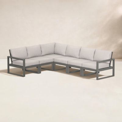 POLYWOOD® Edge 111" Patio Sectional