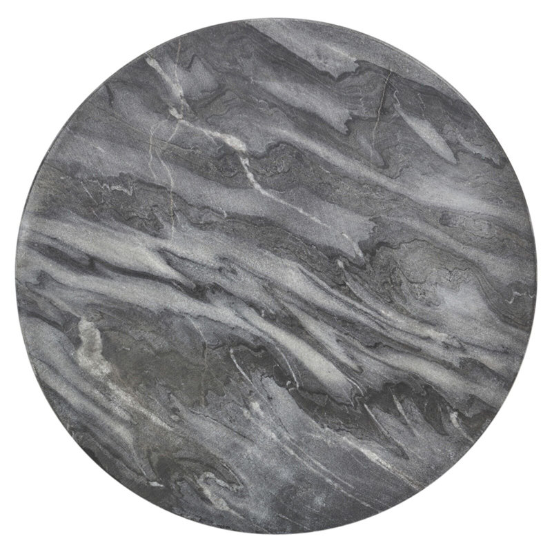 Metro Lane Barthleney Marble Cheese Board, 28cm H x 28cm L x 28cm W, Black