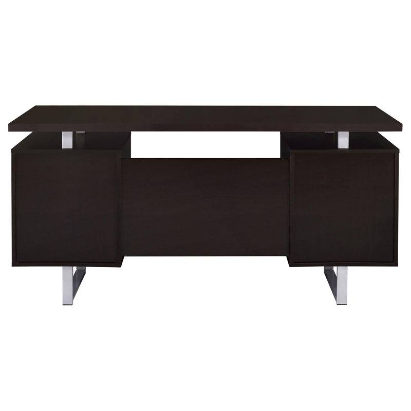 Bureau à 2 tiroirs à plateau flottant