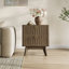 Table de chevet Mid-Century l 21 po avec 2 tiroirs-121011151-118033179