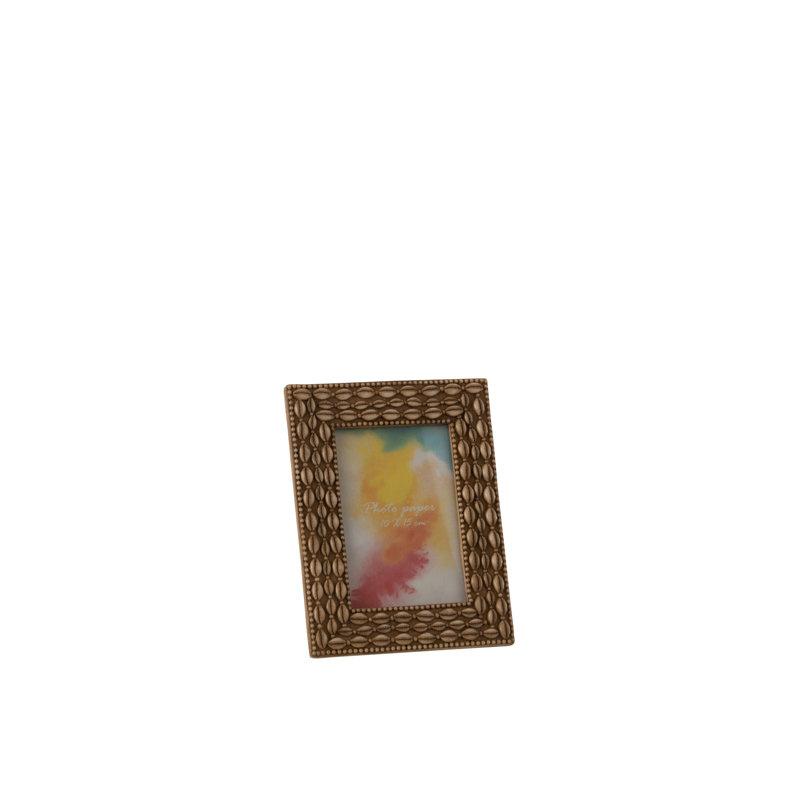 Cesio Single Picture Frame, 21.5cm H x 16.5cm W x 2cm D, Beige