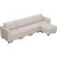 Canapé modulaire rembourré 116,6 po Soneson-609872356