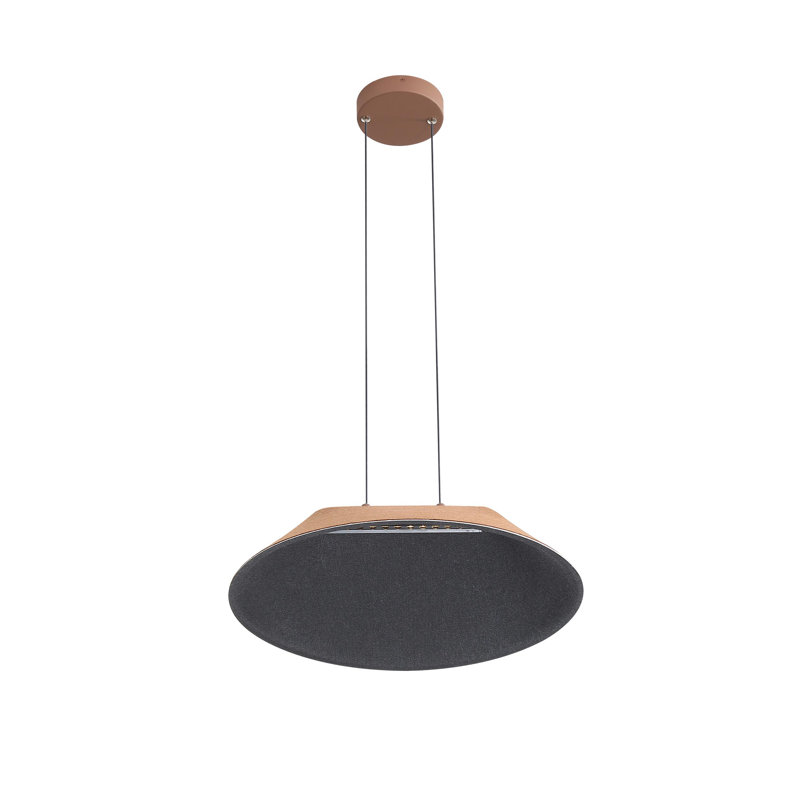 Luminaire suspendu DEL 21 po Meier, Brun