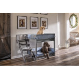ECOFLEX Dog Bunk Bed with Removable Cushions