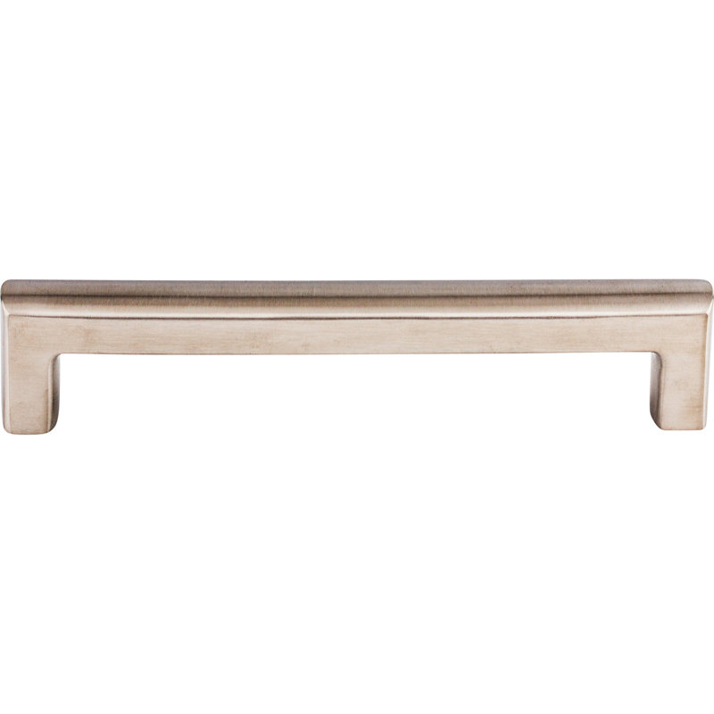 Roselle 3 3/4" Center to Center Bar Pull, Brushed Stainless Steel, 6 5/16" Center to Center