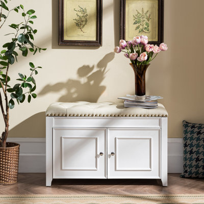 Banc de rangement pour chaussures 31,5 po