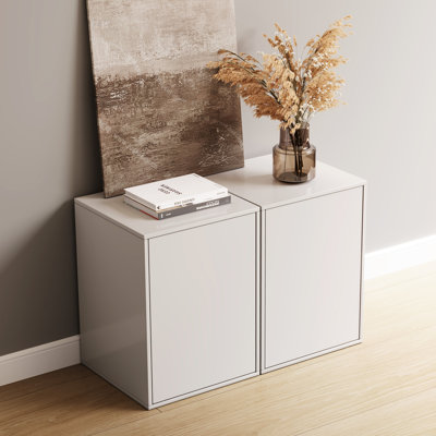 Armoire de rangement carrée Amias
