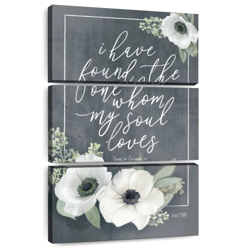 Tergel «Whom My Soul Loves Verse», H 50 po x l 32 po