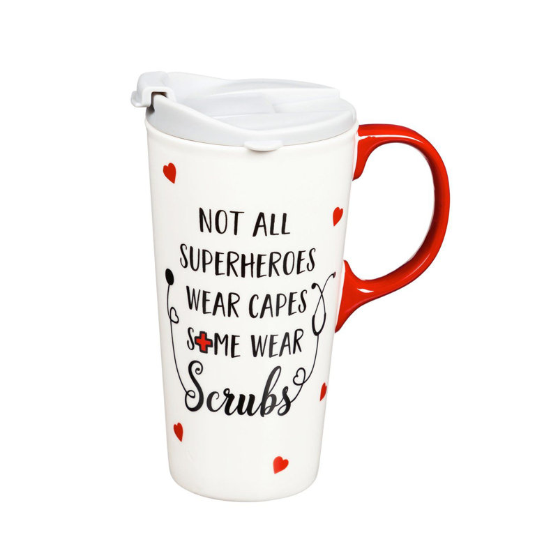 Evergreen Enterprises, Inc Ceramic Travel Mug