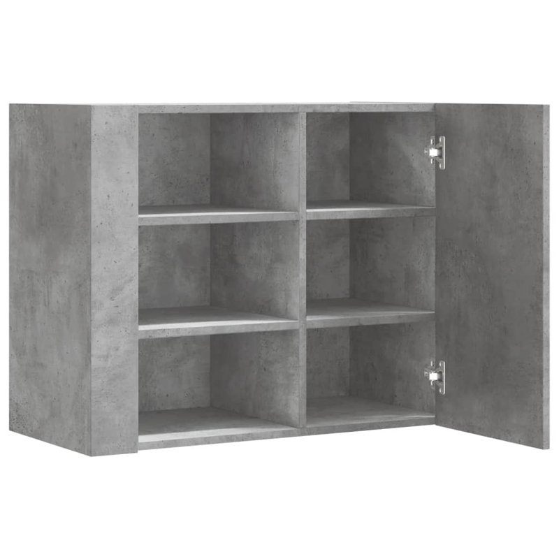 Antoninette Floating Shelf, Concrete Grey