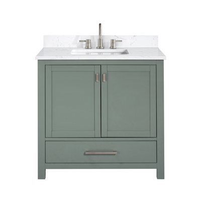 Modero 36" Single Bathroom Vanity with Top