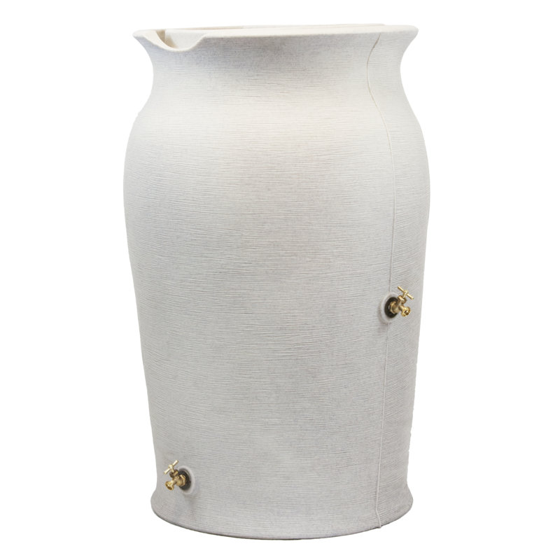 Baril de pluie en plastique Impressions, Teinte sable