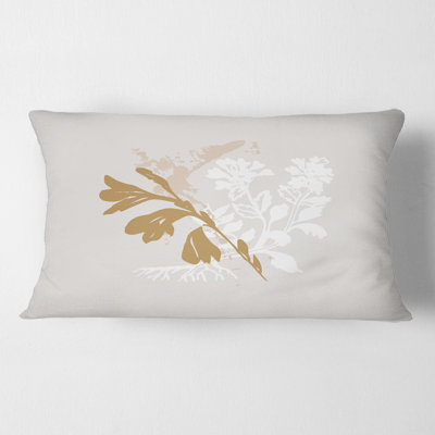 Floral Throw Pillow