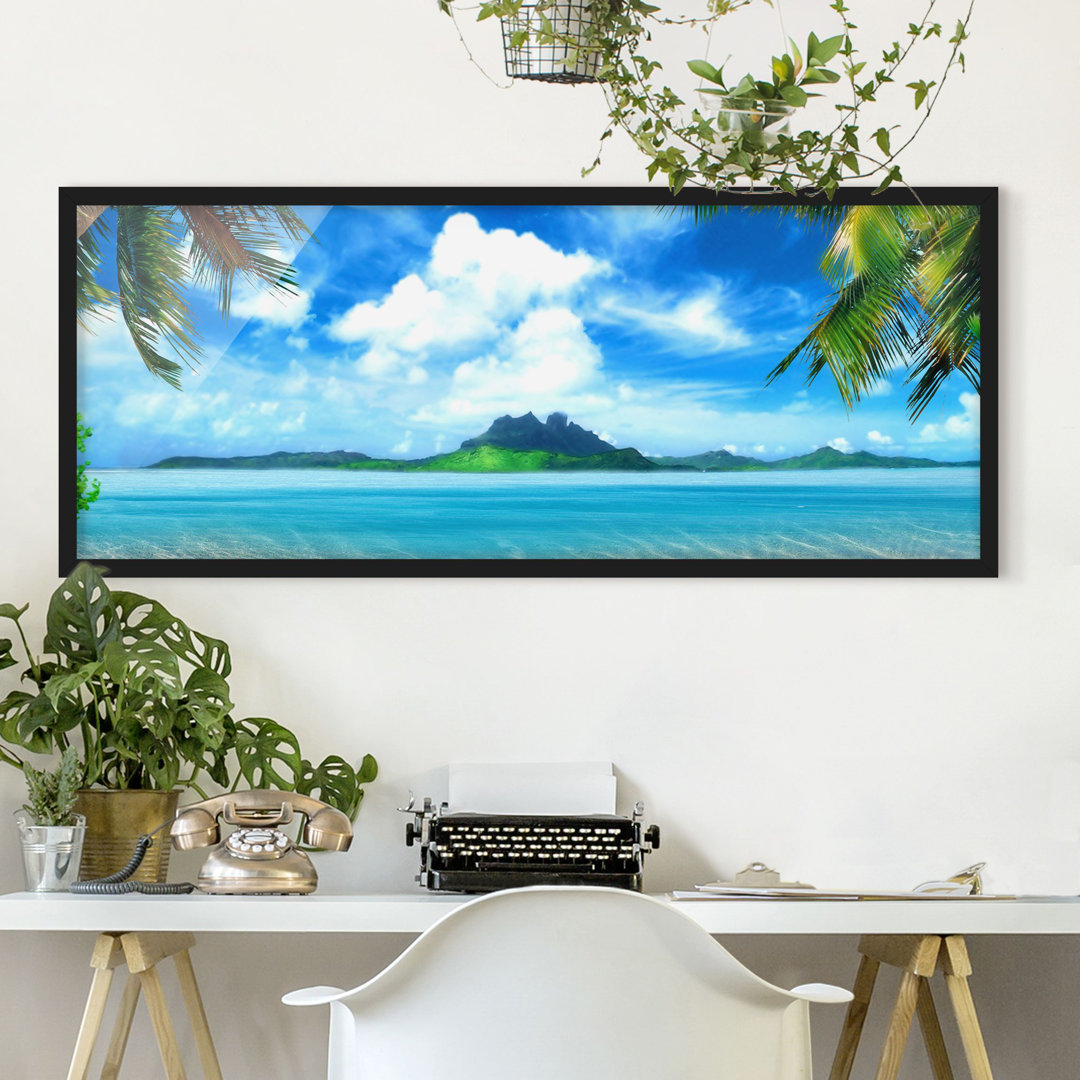 Picture With Frame - Dream Vacation - Panorama Landscape - A