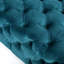 Velours bleu sarcelle polyvalent avec touche - élégance et style modernes