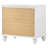 Barzini 2-Drawer Nightstand White