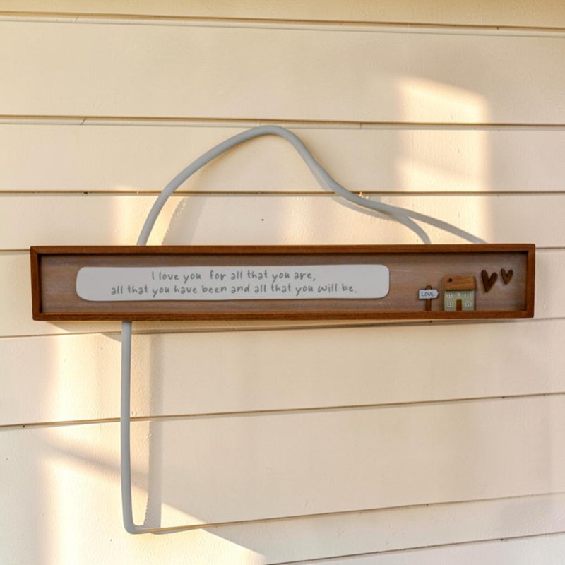 Wall Mounted Optional Plaque