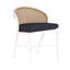 Chaise d'appoint Havana - noir / canne naturelle-130056473-130056393-83260190