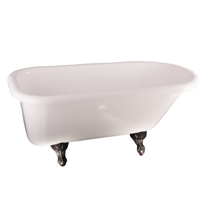 67'' x 29.5'' Soaking Acrylic Bathtub