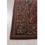 Tapis oriental en laine touffeté rouille