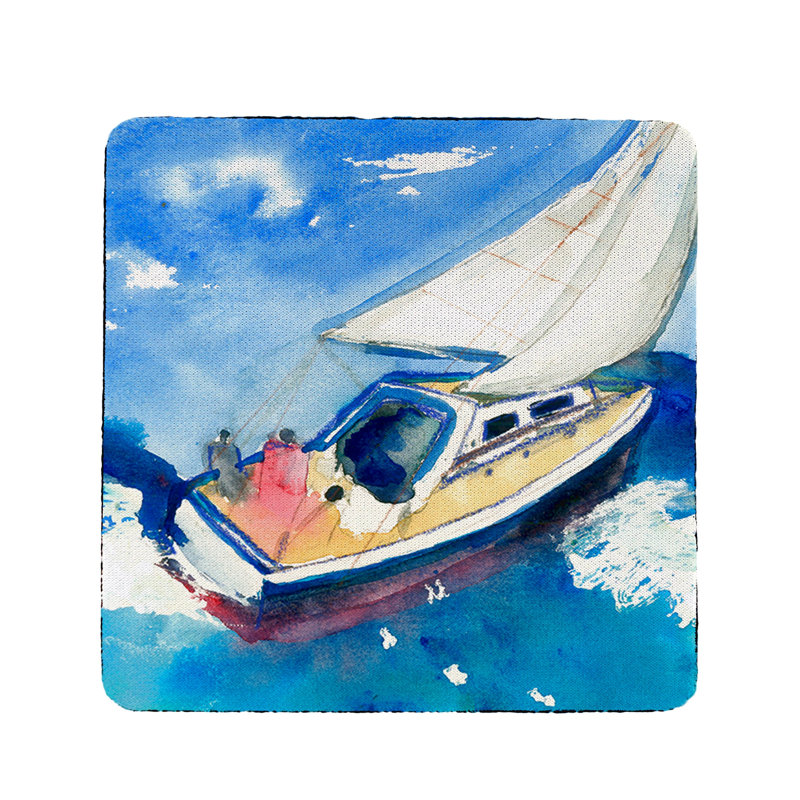 Mae Square 4 Piece Coaster Set