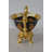 Emily-Kate Gold 13" Resin Table Vase