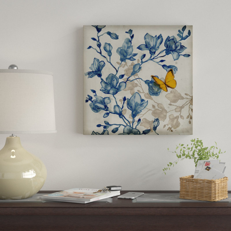 «Sunny Breeze», reproduction sur toile, H 12 po x l 12 po x P 0,75 po, Toile tendue, Pas de tapis