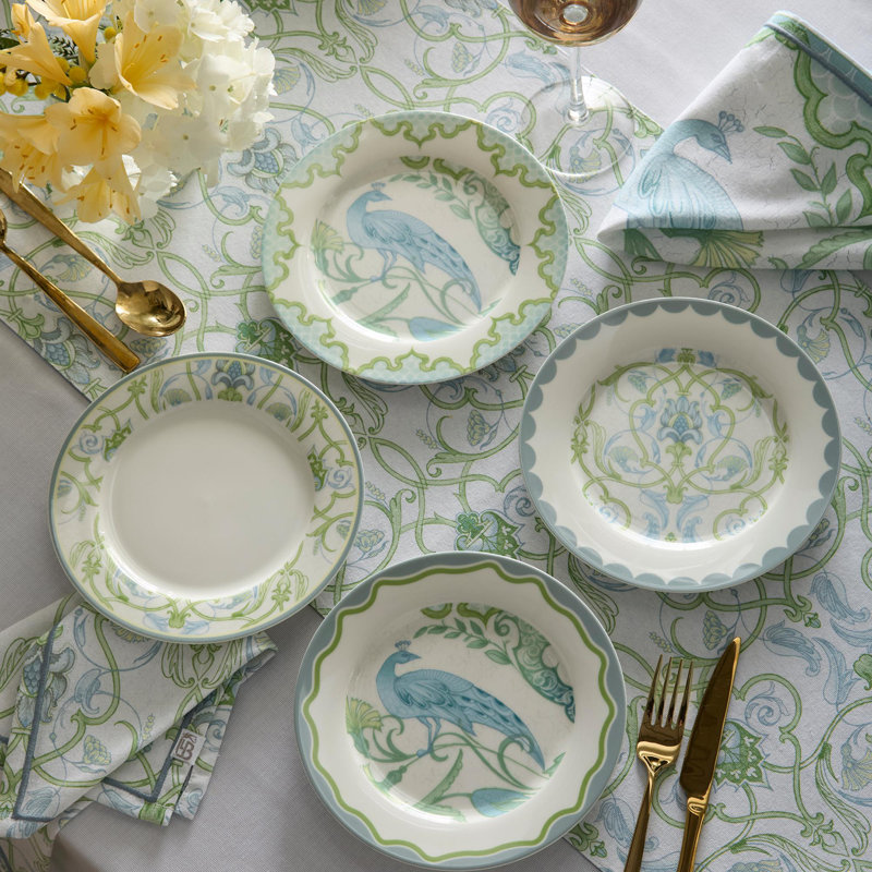 Laurence Llewelyn-Bowen Palm Court Napkins - 4 Pack Green
